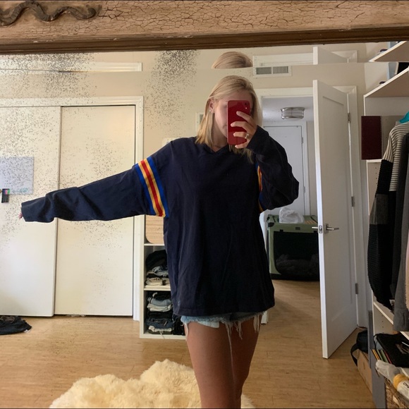 JCREW oversized long sleeve tee - Picture 2 of 5